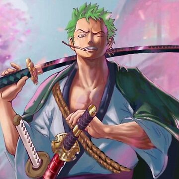 One Piece Roronoa Zoro  Sticker for Sale by DaturaSnake