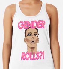 Gender Rolls ?! - Der Pfirsich-Flaum Racerback Tank Top