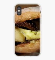 Bread with octopus potatoes and italian pesto iPhone Case