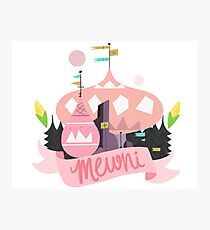 Lámina fotográfica Mewni Merch