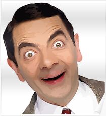 Mr Bean Posters | Redbubble