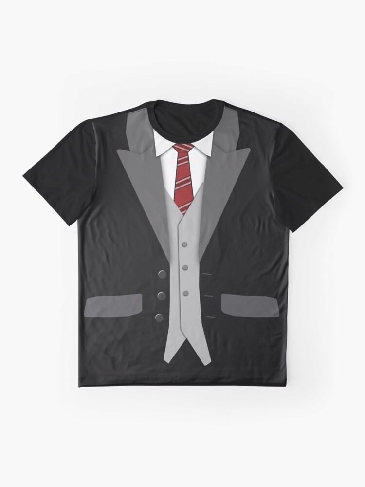 "Black Suit Red Tie and Vest" T-shirt by JerryWLambert ...
