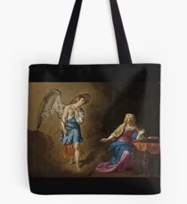 Bolsa de tela Anunciación Ángel y María