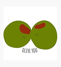 Olive You Photographic Print