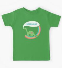 Herbivore Dinosaur Kids Tee