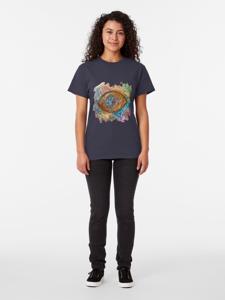 Alternate view of GOLDEN STEAMPUNK EYE Classic T-Shirt