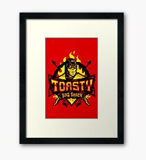 Scorpion Toasty mortal kombat Framed Print