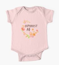 Feminist AF One Piece - Short Sleeve