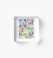 Søk først Guds rike Acrylic Block