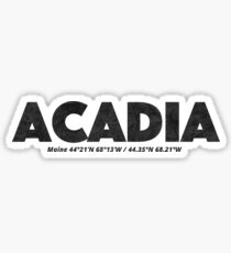 Acadia national park Sticker