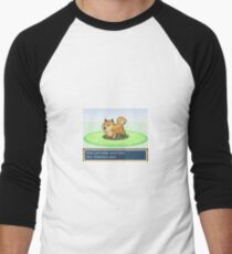 A Wild Doge Apeared Men's Baseball ¾ T-Shirt