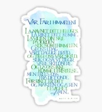 Vår Far i himmelen Sticker
