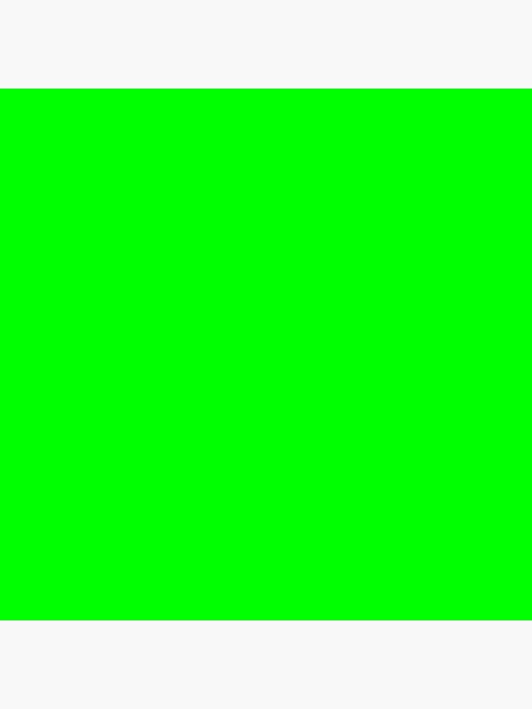 Neon Green Simple Solid Designer Color All Over Color by podartist