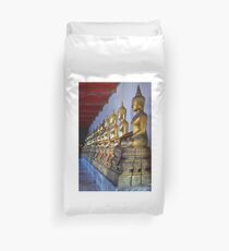 Buddha Statues Duvet Cover