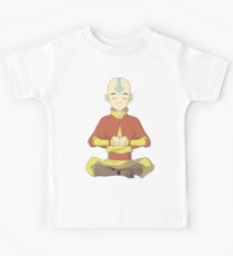 Avatar Aang (Anime: Avatar the Last Airbender) Kids Tee