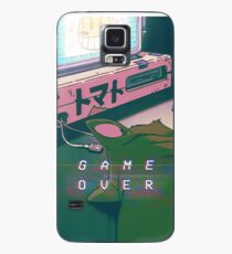 Funda/vinilo para Samsung Galaxy 90S ANIME CAT GAME OVER VAPERWAVE GRUNGE PIXEL KAWAII