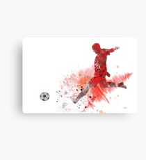 Soccer Player 1 Canvas Print