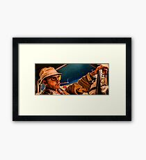 fear and loathing print Framed Print