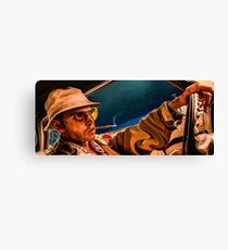 fear and loathing print Canvas Print