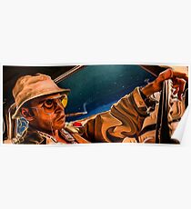 fear and loathing print Poster