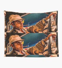 fear and loathing print Wall Tapestry