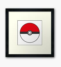 PokeBall Framed Print