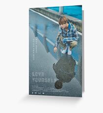 BTS LOVE YOURSELF V Greeting Card