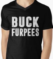 Buck Furpees T-Shirt Men's V-Neck T-Shirt