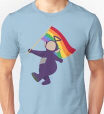 Tinky Winky Pride Slim Fit T-Shirt