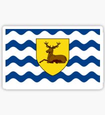 Flag of Hertfordshire, England Sticker