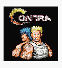 Contra Vintage Heros Pixels Photographic Print