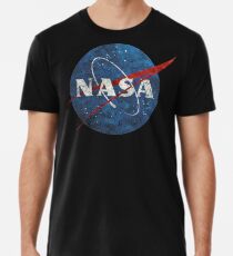 Camiseta premium Emblema vintage de la NASA