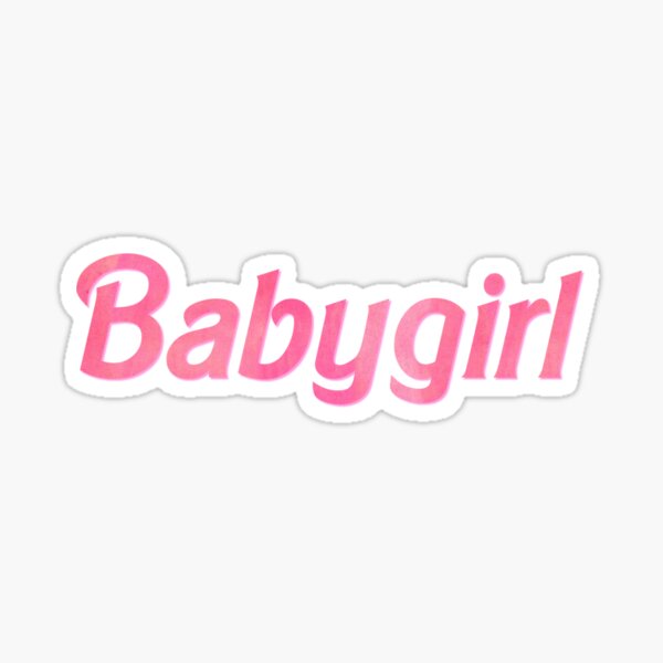 Babygirl Aesthetic Stickers | Redbubble