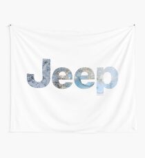 Jeep Marble Wall Tapestry
