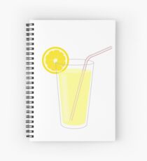 Glass of Lemonade Spiral Notebook