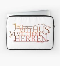 Jeg og mitt hus Laptop Sleeve