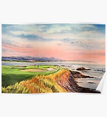 Pebble Beach Golf Course Poster