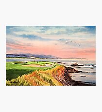 Pebble Beach Golf Course 7th Hole Photographic Print