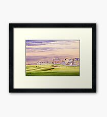 Saint Andrews Golf Course 17th Green Framed Print