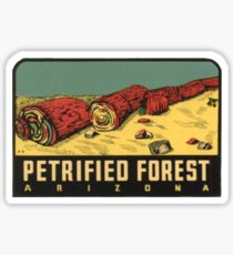 Petrified Forest National Park Vintage Travel Decal Arizona Sticker