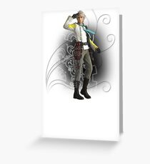 Final Fantasy XIII-2 - Hope Estheim Greeting Card