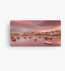 Portrush Harbour Canvas Print