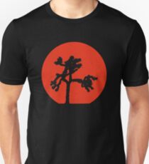 Joshua Tree Red Sky at Night Unisex T-Shirt