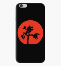 Joshua Tree Red Sky at Night iPhone Case