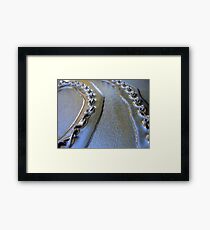 Chrome Chain Framed Print