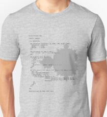 Self-Documenting Mandelbrot Unisex T-Shirt
