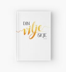 Din vilje skje Hardcover Journal