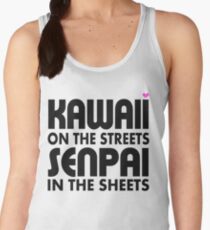 Kawaii on the Streets, Senpai in the sheets Women's Tank Top