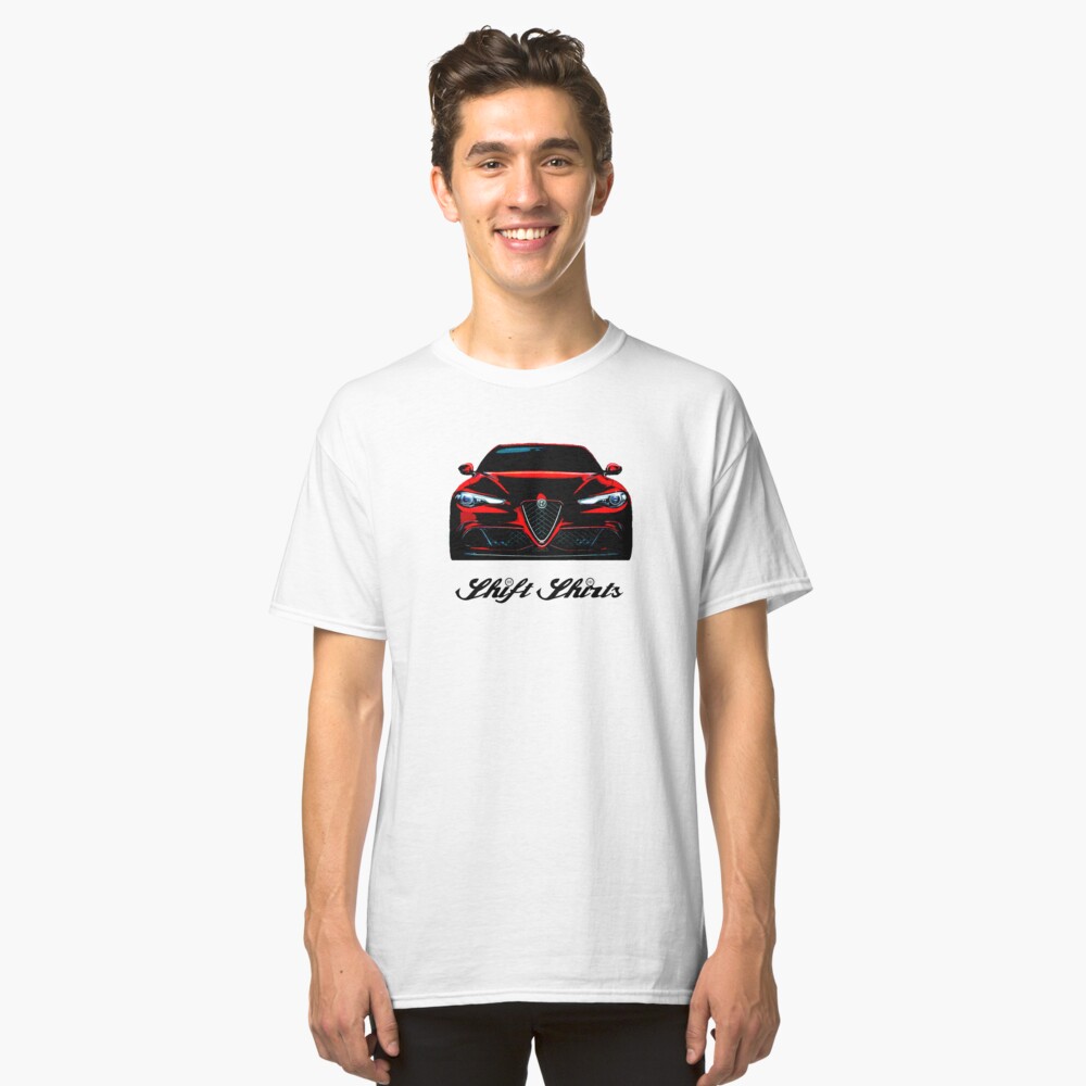 The Return To Glory - Alfa Romeo Giulia Quadrifoglio Inspired Classic T-Shirt