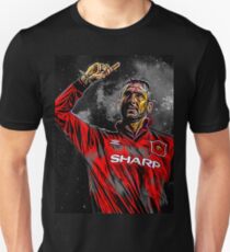cantona retro print Unisex T-Shirt
